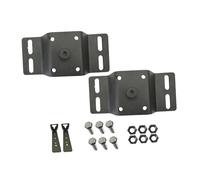 Sharplace 2Pcs Awning Bracket Quick Release Shade Canopy Support Easy Installation Replacement High Performance Metal Hardware Black