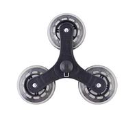 Sharplace 2Pcs Replacement Stair Climbing Wheels Trolley Roller Wheels Multipurpose Easy to Install Trolley Casters Luggage Cart Wheels