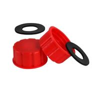 Sharplace 2x 5 Gallon Gas Can,Coarse Thread Gas Can Lids Garage with Gaskets Replacement for Water Jugs Garden Tanks