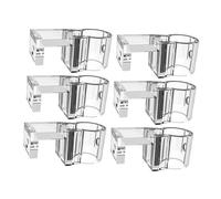 Sharplace 2x 6Pcs Aquarium Plant Holder Aquarium Planter Cup Lightweight Support Hanging Aquatic Plant Pot for Water Feature Decoration