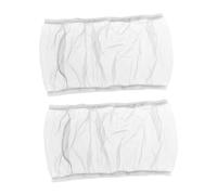 Sharplace 2x Universal Bird Cage Mesh Covers Birdcage Guard Netting Covers Washable Elastic Parrot Mesh Nets for Macaw Parakeet Conures, S
