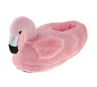 Sharplace 3D Flamingo Slippers for Women Thermal Winter Shoes for Women, Pink, Half Slippers