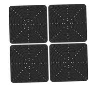 Sharplace 4 Pieces Chicken Nesting Pads Nesting Box Liners Farm Soft Lightweight Garden Supplies Washable Chicken Bedding Laying Mats, Black