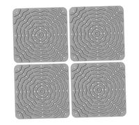 Sharplace 4 Pieces Chicken Nesting Pads Nesting Box Liners Farm Soft Lightweight Garden Supplies Washable Chicken Bedding Laying Mats, Gray