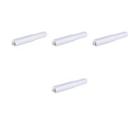 Sharplace 4 Pieces Toilet Paper Holder Spring Loaded Roller Tissue Box Paper Roll Core Spare Parts Sturdy Hardware Utility Replacement, White