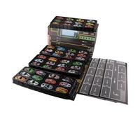 Sharplace 48 Pieces Pull Back Cars Metal Pull Back Cars Toy Mini Race Vehicles for Classroom Rewards Boys Girls 2 Year Olds and up, Red