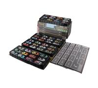 Sharplace 48 Pieces Pull Back Cars Metal Pull Back Cars Toy Mini Race Vehicles for Classroom Rewards Boys Girls 2 Year Olds and up, Blue