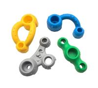 Sharplace 4Pcs Climbing Grip Kits Climber Attachments Children Rock Climbing Holds for Outdoor Indoor