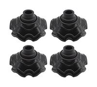 Sharplace 4Pcs Moon Chair Leg Protectors Outdoor Chair Leg Tips Caps Reusable Replacement Replaceable Chair Feet Floor Protectors for Camping Gardens, 15mm