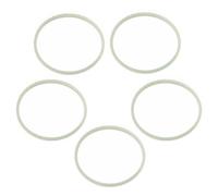 Sharplace 5 Pieces Belt Set Double Tooth Rubber Transmission Belt Kit With Stable Power Low Noise Easy Install Suitable for machines overlockers sergers home DIY tailoring shops, #111