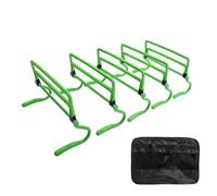 Sharplace 5 Pieces Portable Folding Hurdle, Green
