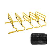 Sharplace 5 Pieces Portable Folding Hurdle, Yellow