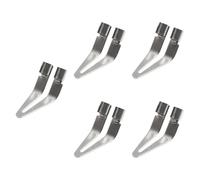 Sharplace 5 Pieces Smoothing Tip Head Triangle Point Practical Welding Tool Accessories Replacement Welding Tip for Metal Craft Repairs