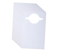 Sharplace 50Pcs Adult Bibs Waterproof Comfortable Stain and Spill Protection Clothing Protectors Absorbent for Adults Elderly Women Men, White 40x60cm