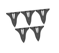 Sharplace 5Pcs Solar Panel Drainage Clips Photovoltaic Panel Water Guide Clamp, Portable Sturdy Easy to Install for Pv Modules Cleaning, 4cmx3cmx1cm