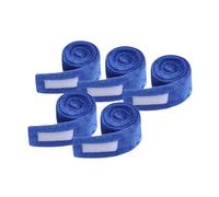 Sharplace 5x Salon Hair Wrap Washing Face Headband Hair Styling Tool SPA Headband Professional Makeup Headband Perm Headband for Shower, Blue