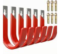 Sharplace 6 Pieces Anti-Slip Curved Hook