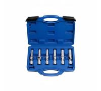 Sharplace 6 Pieces Spark Plug Socket Set with Swivel Head Universal Joint 3/8 Inch Drive Steel with Storage Case Suitable for Vehicle Tune ups Shop tasks Field Repairs