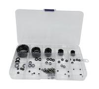 Sharplace 80 Pieces Fishing Rod Repair Kit Ceramic Guides Rings 14 Sizes Eyelet Repair Accessories,Replacement