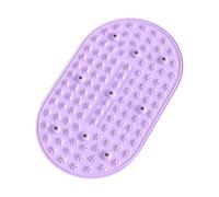 Sharplace Acupressure Mat Ergonomic Silicone Multipurpose Stand up Pad Portable for Outdoor Desks Workshop Office Lawn, Purple