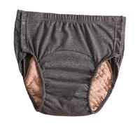 Sharplace Adult Cloth Diaper Reusable Incontinence Underwear Pants Leakproof Underpant Overnight Urinary Briefs for Women Men Nursing, L