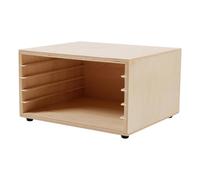 Sharplace Animal Puzzle Cabinet Botany Puzzle Cabinet Fostering Cognitive Growth Animal Puzzles Activity for 3-6 Years School Classroom, 26cmx22cmx16.5cm