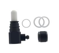 Sharplace Aquarium CO2 Atomizer Aquarium Diffuser Easy to Install Filtration System Aluminum Alloy Practical Planted Tank CO2 Diffuser