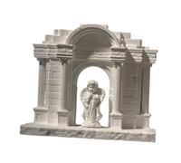 Sharplace Aquarium Decor, Hideout Rocks, Collectible Multifunctional Statue Creative, Decorative Roman Column Rock Fish Tank Ornaments