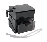 Sharplace Aquarium Hang on Box Drawer Drip Tray Hanging Easy Installation Efficient Silent Filtration System Filtration Box, 1 Set