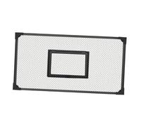 Sharplace Aquarium Screen Top Cover Aquarium Hood Anti Jumping Net Cover Self Assembly Black DIY Net Replacement Accessory, 80x40cm