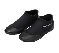 Sharplace Aquatic Activity Footwear Diving Boots Water Shoes Neoprene Booties Rubber Sole Water Socks Shielded Footwear 3mm Neoprene Ankle Support Slip, Numeric_34
