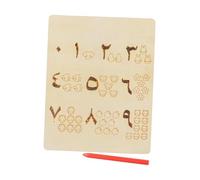 Sharplace Arabic Alphabet Puzzle Board Learning Arabic Letter Wooden Puzzles Learning Game Toys Blocks for Ages 3 4 5 Kids Gift