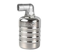 Sharplace Automatic Water Level Control Float Valve Replace Spare Parts Practical Premium Durability Stainless Steel Easy to Install, Side Inlet, 0.5 inch Interface