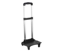 Sharplace Backpack Trolley Hand Cart Telescopic Rod Collapsible Portable Foldable Compact Wheeled Cart Luggage Cart for Kids
