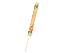 Sharplace Bamboo Birds Whistle, Musical Flute, Handmade Musical Instrument, Bamboo Flute Classic Toy for Unique Birthday Gift, Flute with flowers