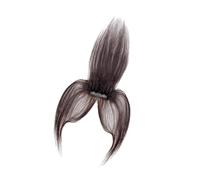 Sharplace Bangs Hair Clip in Air False Bangs Hairpiece for Women Fashion Accessory Synthetic Hair Extension for Wedding Cosplay Costume, Style B