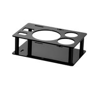 Sharplace Bartender Kits Storage Stand Bartender Tool Organizer Beginners Stable Bottle Rack Cocktail Shaker Stand for Wedding Bar Home, L