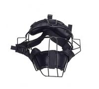 Sharplace Baseball Face Face Guard Protector Gear With Steel Cage And Hollow Foam Padding And Adjustable Straps For Stable Fit Suitable for Recreational And Club Play, Black