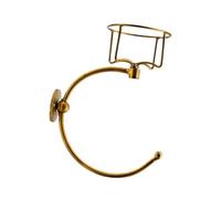 Sharplace Bathroom Towel Hand Towel Holder Stylish Romantic Hanger Wall Mount Candle Holder Decoration for Kitchen Home Bathroom
