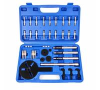 Sharplace Bearing Removal Device Bearing Puller Kit Extraction Set Tool Set Puller Plate Threaded Rods Hook Pieces Heat Treated Alloy Built for Component