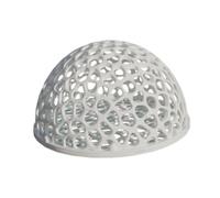 Sharplace Betta Hideout House Shelter Easy Clean Aquarium Decoration Cave Hide for Freshwater Saltwater Snails Playing Reptiles, White