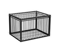 Sharplace Bird Cage Animal Cage Bird Supplies for Small Birds Pigeon Coop Automatic Pigeons Collector for Quail Feral Farms Roofs, 4 Entrance, without skylight