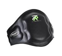 Sharplace Boxing Waist Target Boxing Pad Kick Guard Belly Protector With Secure Fit And Scuff Resistant Synthetic Leather Suitable for partner kickboxing classes gym , Black