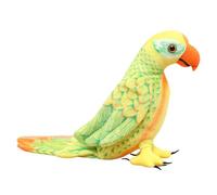 Sharplace Budgerigar Toy Bird Stuffed Toy Decoration Parrot Toys Party Favor Kids for Living Room 19.69inchx10.24inch, Yellow