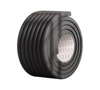 Sharplace Bunk Bed Ladder Pads Edge and Corner Guard Coverage 6.56 ft Bunk Cover Foam Padding for Table Furniture Desk, Black