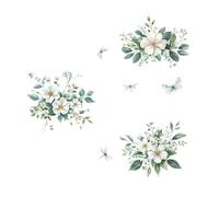 Sharplace Butterflies Dragonflies Wall Art Sticker Wall Decoration Removable Colorful DIY Home Decor for Kids Room Bedroom Living Room