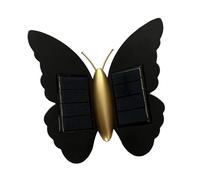 Sharplace Butterfly Light Outside Yard Lamp Decor Motion Auto on/Off Lighting Outdoor Wall Lamp for Yard Home Garden, White Light