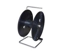 Sharplace Cable Reel Cord Storage Reel Heavy Duty Cord Organizer Empty Cable Holder with Metal Stand for Backyard Garden Rvs Workshop, L
