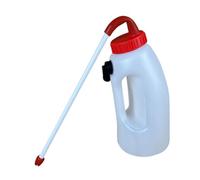 Sharplace Calf Feeder with Handle for Farm Animals, Farm Equipment Milk Bottle Cup Calf Nursing Bottle for Livestock Lamb Bull Cows, 4L