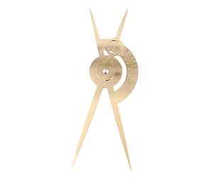 Sharplace Caliper Eyebrow Flexible Stencil Ruler for Permanent Makeup Shaper Shaping Tool Gold